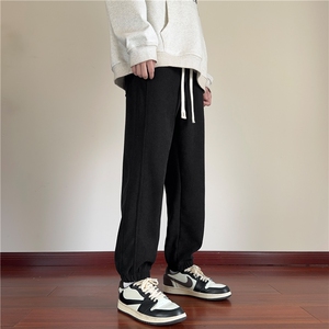 2025冬季加绒潮流运动休闲束脚卫裤 M-5XL CK49JR  特P40控78图片