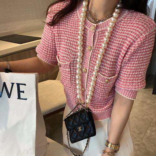 1403小香短袖针织，女装，XTZ style
