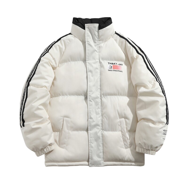 2025平铺加厚棉衣棉服小牛津覆膜面料冲锋棉袄面包服-1607A-P80,男装棉衣,星座207