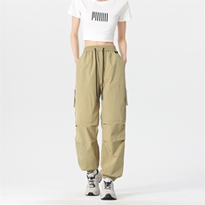 户外美式机能工装裤女夏季冲锋裤宽松直筒休闲裤A406K3507特P48，男装休闲裤，星座309（原A406）