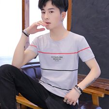 家乐2004夏装t恤男袖短韩版男士圆领夏季休闲潮流时尚打底衫，男装T恤，电商D310（原电商305）