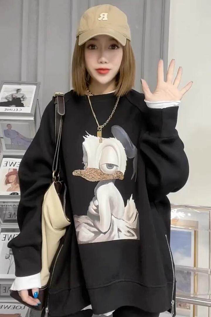 大版卫衣，女装卫衣/绒衫，洣琳萱