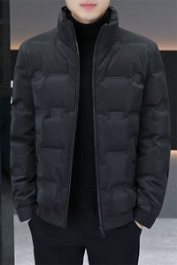 1018-MY935-P115冬季羽绒服新款百搭男保暖立领白鸭绒潮牌外套潮图片