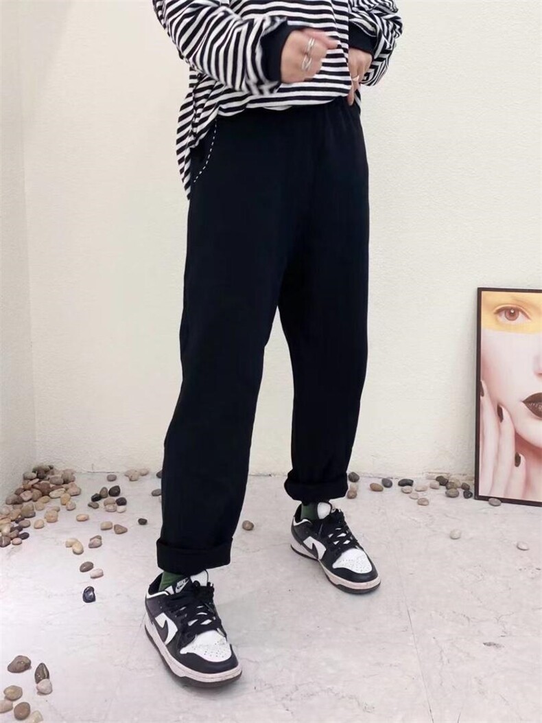 秋季新款卫裤，女装休闲裤，丰衣主色