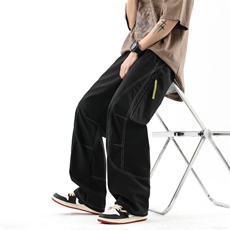 现货男女同款直筒休闲裤工装防泼水登山裤A157B-K9878-P40，男装工装外套，电商A157B