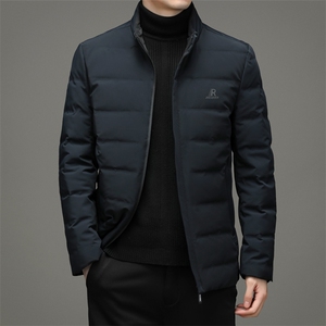 BHMYL-177钱塘2020-2中年男士冬季厚款商务休闲保暖羽绒服P165图片