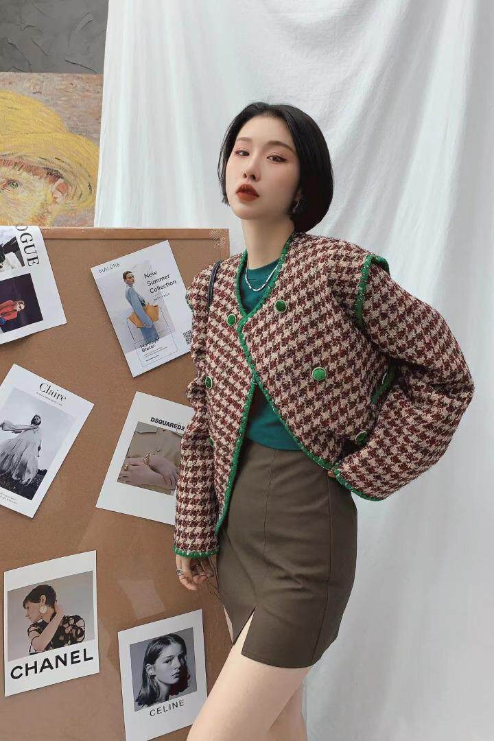 现货秋款小香风外套，其它，维多利亚