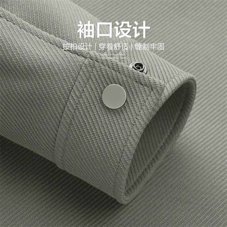 FF3430-P582025春秋新款商务肌理抗皱休闲翻领夹克,男装夹克,电商B323A