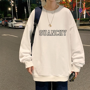 S6229-P28  秋季圆领卫衣男大码韩版宽松长袖外套图片