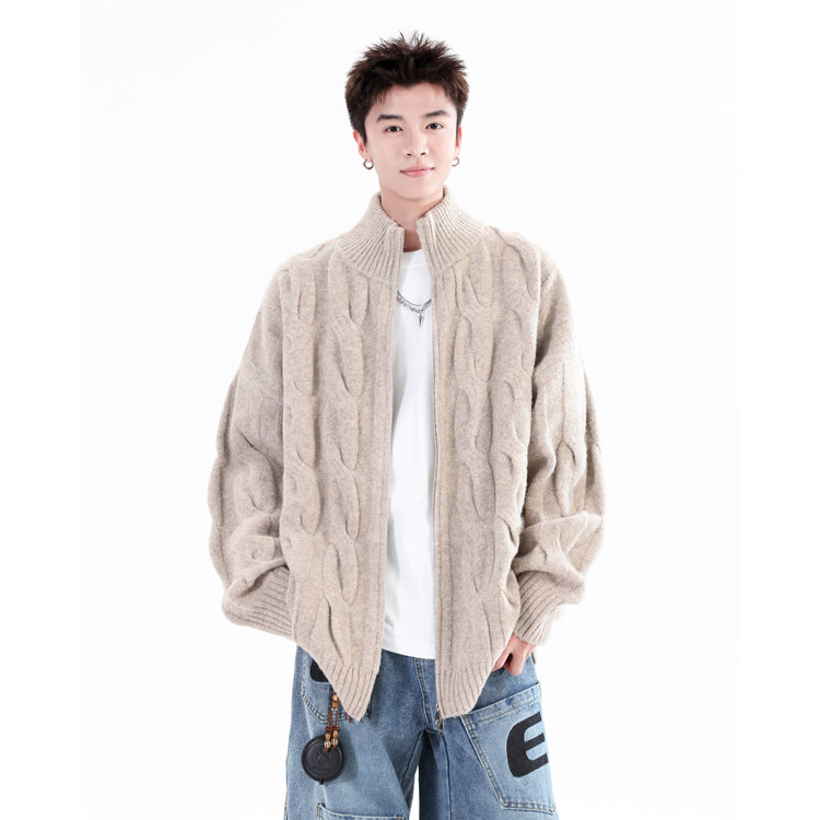 现货时尚休闲男装毛衣麻花毛衣开衫M830-特P65,男装针织衫/毛衣,星座608(原A046)