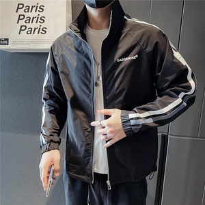 312A-8009-P952025春装社会小伙夹克外套男休闲潮流韩版上衣B