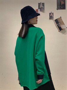 前后拼接外套,其它,Alissa Lin