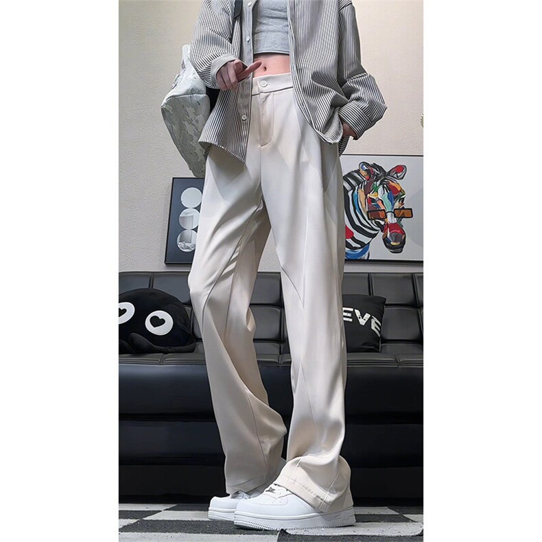 大货~春季褶皱垂感显瘦西装休闲长裤男K315-P45（主推差价大）,男装休闲裤,星座1004-3