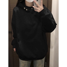 美式连帽卫衣男女春秋季新款潮牌宽松休闲重磅情侣外套LW966-P43，女装短外套，星座1008