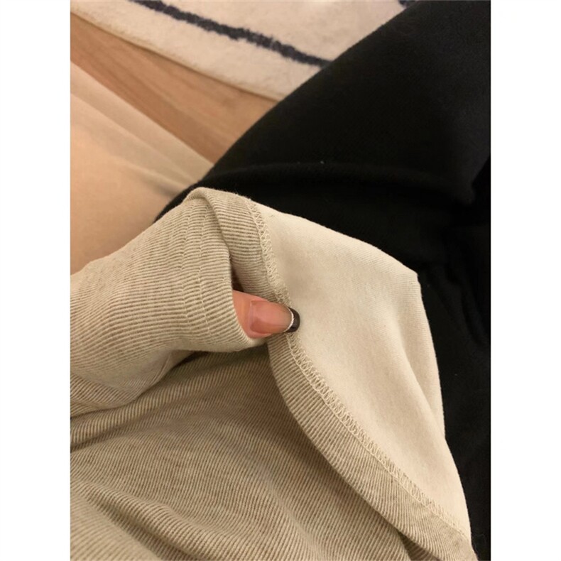 MN1015-P38收腰显瘦不规则方领T恤内搭秋正肩抽褶长袖纯欲打底衫,针织衫/毛衣,星座617A-2