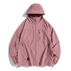 UPF50+有报告 凉感轻薄透气宽松大码潮流防晒服 DQC659-P48图片
