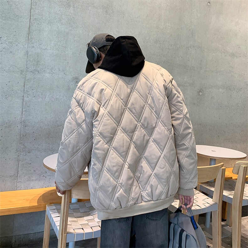 冬季加厚棉衣男韩版潮流百搭痞帅宽松港风休闲棒球服MY0417-P63,男装棉衣,星座308B-1