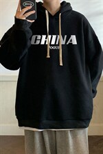 纯棉连帽卫衣男大码运动帽衫宽松薄WY2001-P35加绒款-P40，男装卫衣，电商A040
