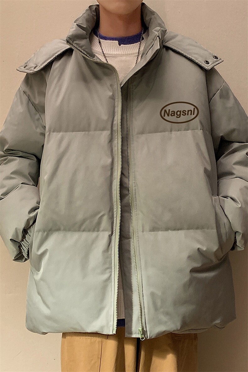 冬季港风韩版宽松加棉加厚连帽冲锋衣棉衣棉服MY6214P115控158,男装夹克,电商A268A