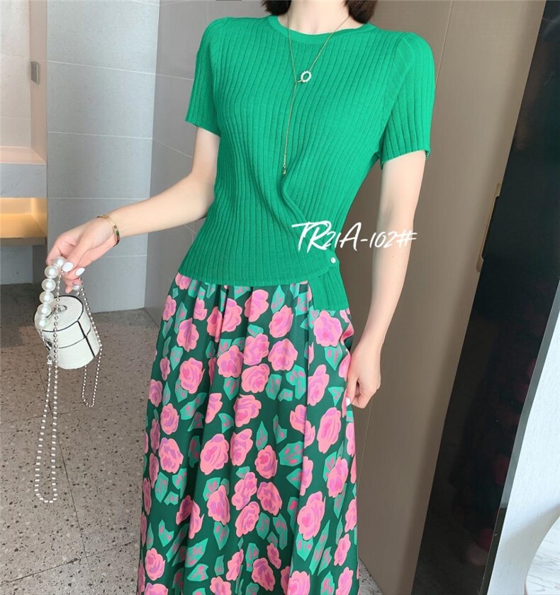 现货冰丝两件套，女装，斯瑞威