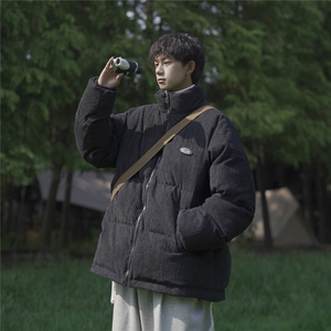 2024精品玉米粒羽绒棉服港风中性平铺男潮牌流行A170-M823-TP85图片