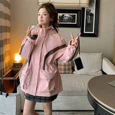 【大量现货】主推工装冲锋衣风衣外套2C301--8508-P165-K228，女装风衣，2C301