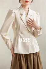 现货！收腰西装外套，女装西装，OMY 瓯蔓意