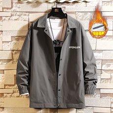 2023冬季新款厚款羊羔绒棉服大码宽松砖墙挂拍加厚外套J66001-P70，男装棉衣，电商A082