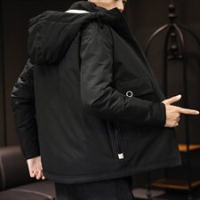 男士休闲连帽加厚保暖棉衣外套棉服棉袄冬季防寒开衫男装M999，男装棉衣，电商B226-2（原B217-2）