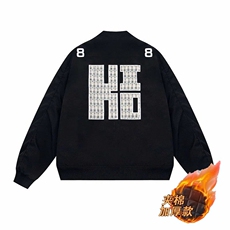 网图字母刺绣飞行夹克棉服男春秋季美式复古棒球服MY9519-特P73，男装夹克，星座1007（原301D）
