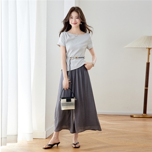 现货！2027年夏装新款两件套套装女图片