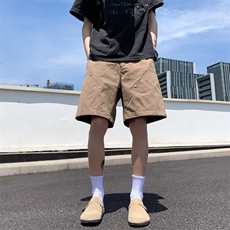 休闲短裤男士韩版潮流痞帅气百搭宽松2024夏季ins五分裤K5452-P38，男装牛仔裤，星座412-3