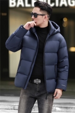 主推新款冬季短款85绒子白鹅绒羽绒服外套中年男装加厚羽绒服夹克，男装夹克，钱塘723