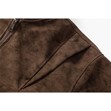 可二开雾霾脏脏灰解构大码M-5XL立领皮衣夹克男JK78075P85控138，男装皮衣，星座227-7