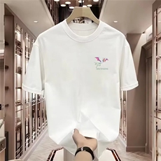 1506/QE96360/P32潮牌半袖休闲短袖T恤夏季宽松百搭重磅棉上衣，男装T恤，星座1506
