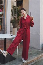 大货已出2020春季新款连体裤宽松休闲225-F13（），女装连体裤，浙宝225