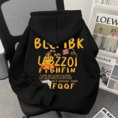 潮流流行时尚慵懒华棉贝贝绒380g卫衣ins日系新款气质原宿百搭，男装卫衣，星座1210-1