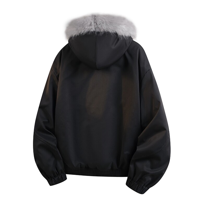 男女同款座山雕棉衣男连帽工装冬季加绒棉服男F552P108,男装棉衣,电商D325