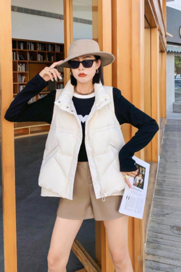 冬款羽绒马甲，女装马甲，芯俪歌 芭绯