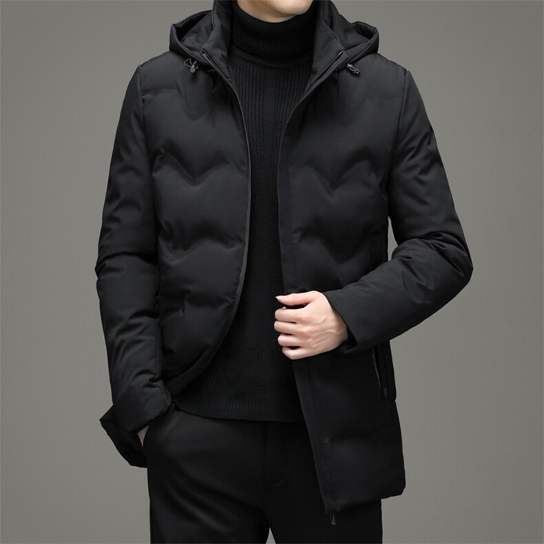 新款冬季中年男士外套棉衣厚款棉袄男装连帽棉服男ZELD9711-P150,男装棉衣,电商B212（原钱塘6029）