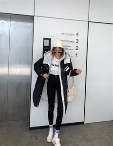 珍珠款羽绒服图片