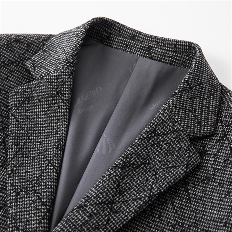 西服男秋季潮款休闲商务小西服上衣中年男士单西外套ASD2311-P180图片