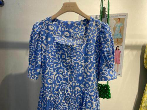 方领连衣裙，女装连衣裙，可家 cutiesister