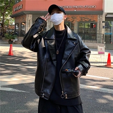潮流夹克潮男春季PU皮夹克J181P73，男装夹克，星座1116-2