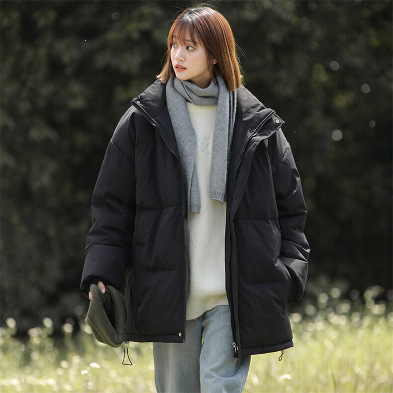 多色港风冬季立领纯色加厚上衣外套棉衣男MY99999P65，男装棉衣，星座1204-3