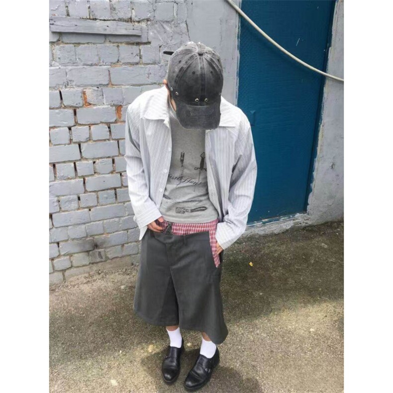 已下单杭州出货~弯弧条纹短袖衬衫短袖CT25109批40长袖C5109批45,男装衬衫,星座1004-6
