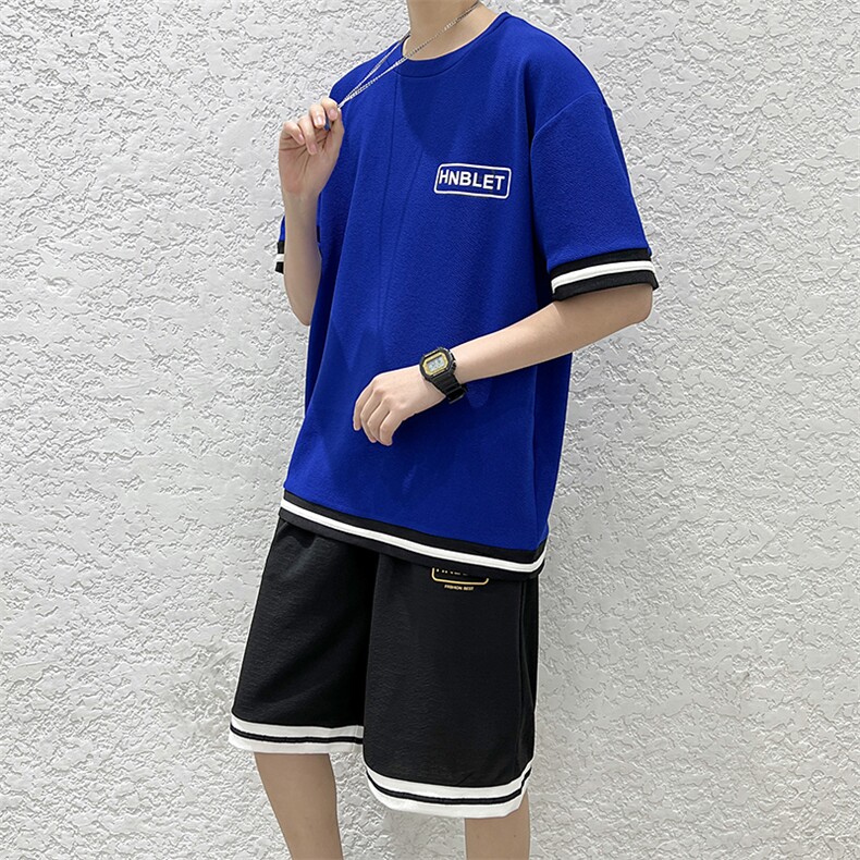 TZ01加色克莱因蓝TZ01-P45,男装休闲套装,电商A161-2