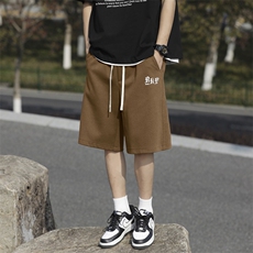 潮流百搭清凉休闲美式宽松五分裤柔顺亲肤XD1715特批29，男装牛仔裤，星座718