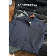 高品质春装新款老钱风美式高街解构立领棒球服飞行夹克休闲外套潮，男装夹克，电商A443