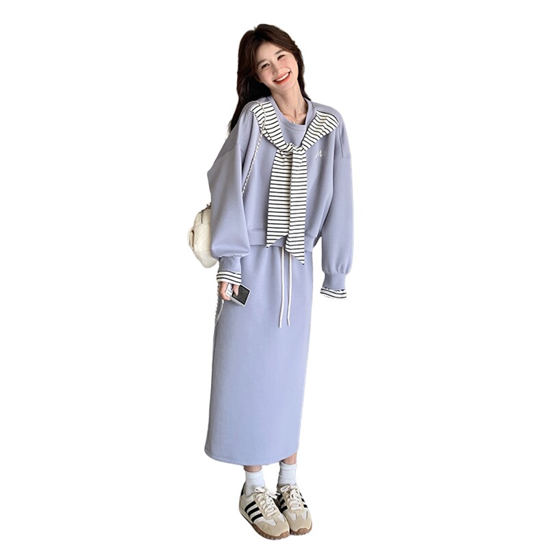 现货-春季新款蓝色套装203-8852-P165-K248,女装套装/套裙,浙宝203